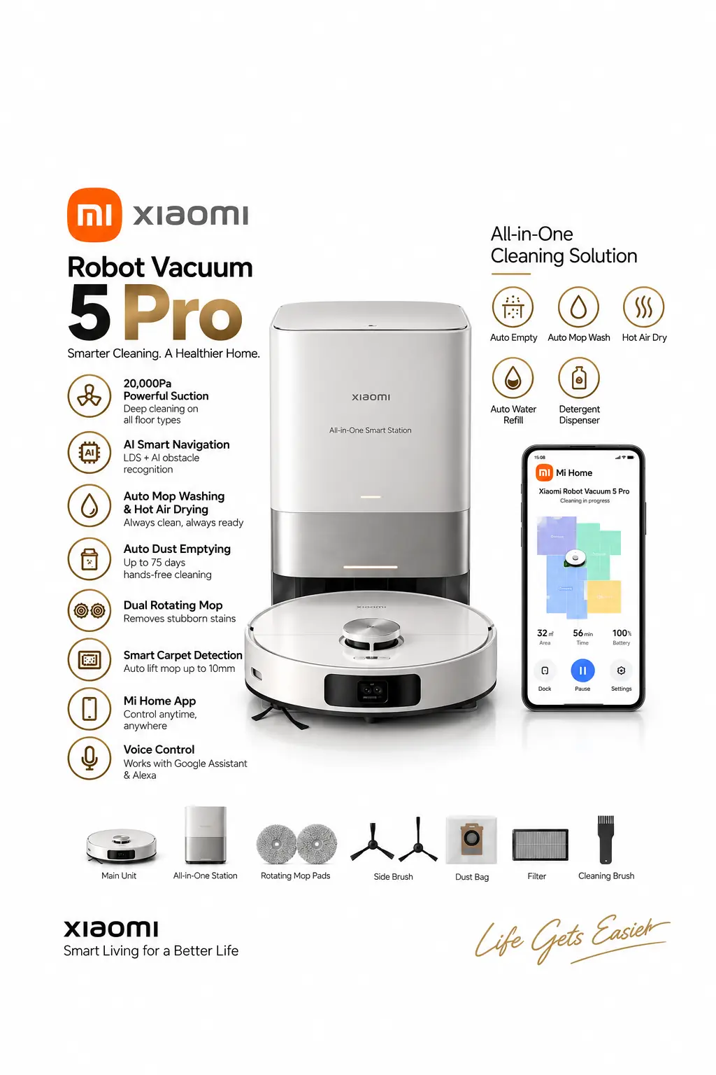 Xiaomi Robot Vacuum 5 Pro